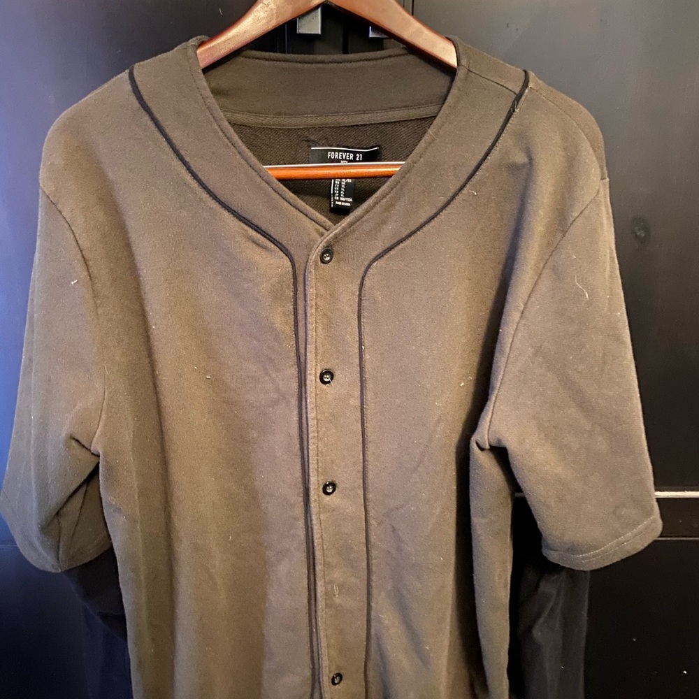 Cotton Baseball Jersey with sleeves